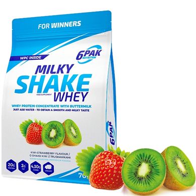 6PAK Nutrition, Протеин Milky Shake Whey, 700 грамм vanillia ice cream