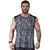 Big Sam, Футболка без рукава Bodybuilding Mens T-Shirt 2312 Чорно\Біла (L)