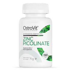 OstroVit, Мікроелемент Zinc Picolinate, 150 таблеток, 150 таблеток