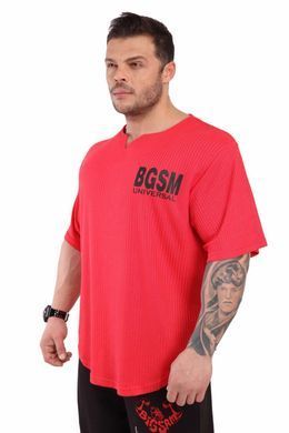 Big Sam, Футболка-Размахайка Mens Bodybuilding Training T-Shirt Red 3279 Червона L