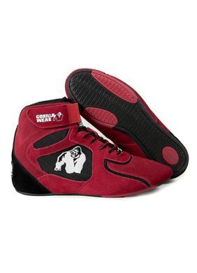 Gorilla Wear, Кросівки Chicago High Tops - Red / Black "Limited" 41