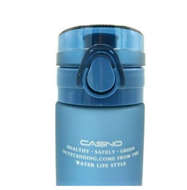 Casno, Пляшка для води KXN-+1157 Tritan Blue 650 мл, Синій, 650 мл