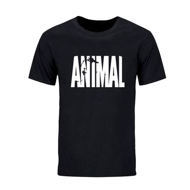 Universal Nutrition, Футболка для бодибилдинга Animal Iron Iconic, черная ( M )