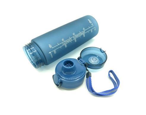 Casno, Пляшка для води KXN-+1157 Tritan Blue 650 мл, Синій, 650 мл