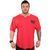 Big Sam, Футболка-Размахайка Mens Bodybuilding Training T-Shirt Red 3279 Червона L