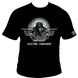 Silberr&uuml;cken T-Shirt Gorilla Biker GB86 Pocket Bike &mdash; Black (L)