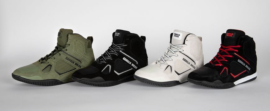 Gorilla Wear, Кросівки Troy High Tops Black/Red 43