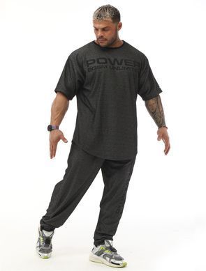 Big Sam, Футболка-Размахайка (Rag Top Gym T-shirt BGSM 3330-ANTHRACITE) Серый ( L )