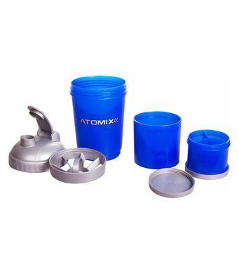 Atomixx Sport Nutrition, Шейкер SmartShake + 2 отсека, 600 мл