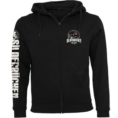 Silberr&uuml;cken Herren Kapuzenjacke &bdquo;SR178&ldquo; &ndash; Black (XL)