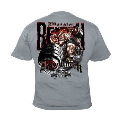 Silberrucken, Футболка MR23 Roughneck Monster Bench сіра ( M )