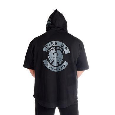 House of Pain, Футболка с капюшоном ((Свитшот) Hoodie Black MD7017-1) черная ( XXL\XXXL)