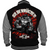 Мужская куртка-бомбер Silberr&uuml;cken SR179 College Jacke &mdash; черная 3XL