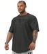 Big Sam, Футболка-Размахайка (Rag Top Gym T-shirt BGSM 3330-ANTHRACITE) Серый ( M )