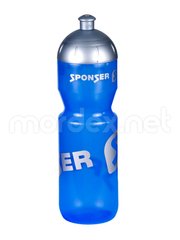 Sponser, Спортивная бутылка Sport Bottle Transparent Blue, 800 мл