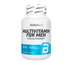 Biotech USA, Вітаміни Multivitamin for Men, 60 таблеток, 60 таблеток