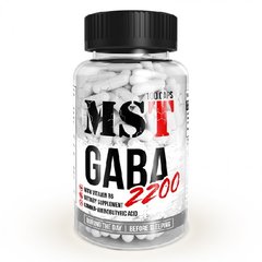 MST Sport Nutrition, Вітаміни GABA 2200, 100 капсул, 100 капсул