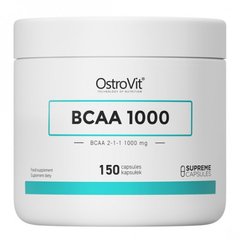 OstroVit, Бцаа BCAA 1000 mg 150 капсул, 150 капсул