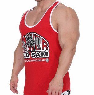 BigSam, Майка (Stringer Tank Top 2300) Красная (S)