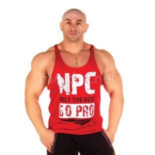 NPC, Майка Men's Go-Pro Tank Top, Червона XL