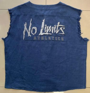 No Limits, Сорочка без рукавів (Sleeveless Rib Top MD7460-2), Синя ( XL )