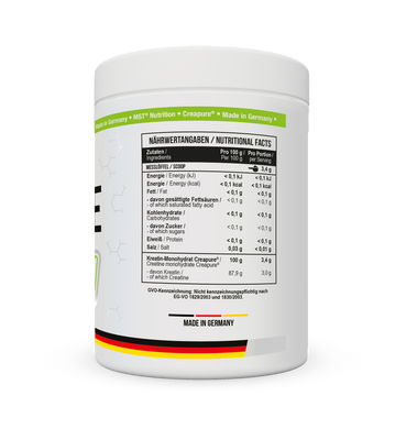 MST Sport Nutrition, Креатин Creatine Pro Creapure, 300 грамм Без вкуса
