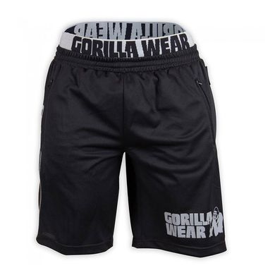 Gorilla Wear, Шорты спортивные California Mesh Shorts Black/Gray, Черный/серый