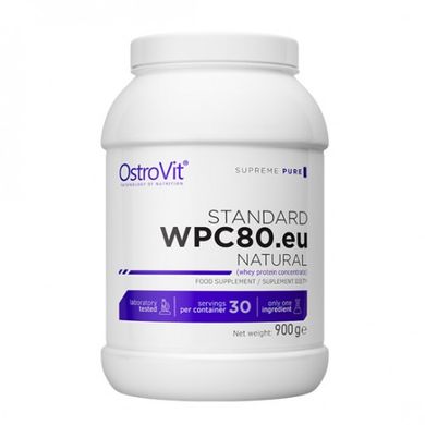 OstroVit, Протеїн Standard WPC80.eu 900 грам Natural