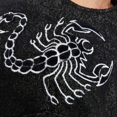 Big Sam, Футболка-Розмахайка(Men's Oversize Towel Textured Rag Top T-shirt 3295) Чорний ( M )
