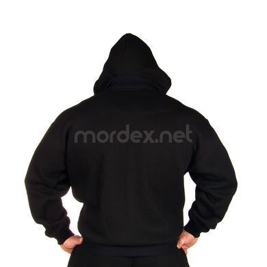 Mordex TitanBlack Fleece Zip &mdash; чёрная флисовая толстовка на молнии ( XS )