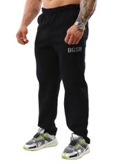 Big Sam, Штаны спортивные теплые Mens Winter Sweatpants (BGSM PNT1354) Черные ( L )