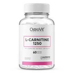 OstroVit Л Карнитин Supreme Capsules L-Carnitine 1250, 60 капсул