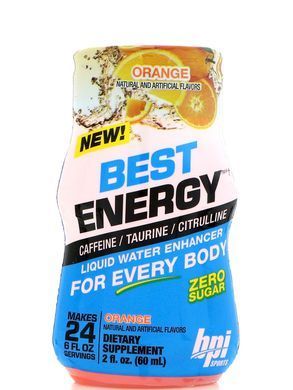 BPI Sports, Best Energy Liquid Water Enhancer, 60 мл