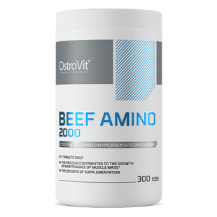 OstroVit Beef Amino 2000 mg, 300 таблеток