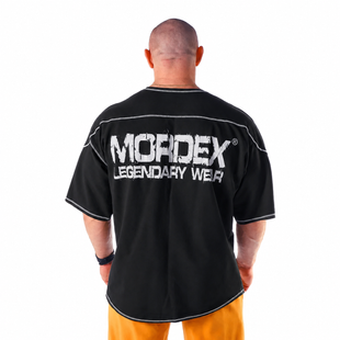 Mordex, Размахайка-Футболка с вставкой Rag Top Bodybuilding MD6318-2, черная ( M )