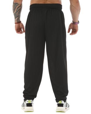 Big Sam, Штани спортивні легкі (Men's Loose Fit Sweatpants PNT1350) Чорні ( S )