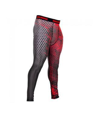 Gorilla Wear, Леггинсы для тренировок Bruce Men's Tights Red/Grey M