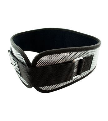 Mordex, Пояс атлетический неопреновый Olympic Weight Belt Metallic, серый