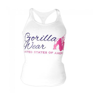 Gorilla Wear, Топ для фитнеса Classic Tank Top White