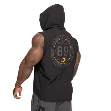Gasp Inc, Футболка без рукавів з капюшоном Thermal SL Hoodie 220879994(Артикул MD7660-1)- Washed Black ( L )