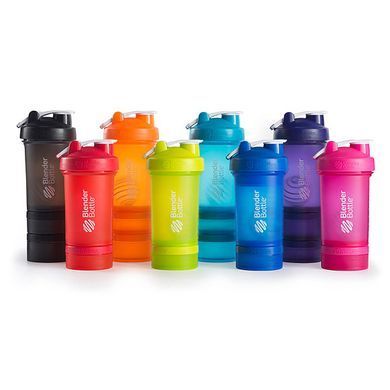 Blender Bottle, Спортивный шейкер ProStak Clear Black, 650 мл
