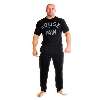House of Pain, Футболка з сірим написом (MD6691-1), чорна ( L )