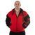 Mordex Redline Fleece &mdash; толстовка на блискавці, тепла (фліс), чорний/червоний ( L )