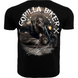 Silberr&uuml;cken T-Shirt R&uuml;ckendruck GB81 Gorilla Biker &mdash; Mindwork &mdash; Black (L)