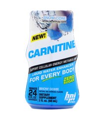 BPI Sports, Carnitine Liquid Water Enhancer, 60 мл