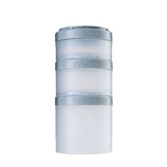 Blender Bottle, Контейнер Prostak Expansion Starter 3 Pack Clear Gray