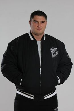 Big Sam, Куртка 4002 для бодібілдингу, чорна, Черный, XL