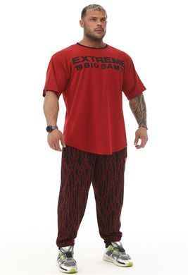 Big Sam, Футболка-Размахайка (Rag Top Gym T-shirt BGSM 3330-BURGUNDY) Красный ( M )