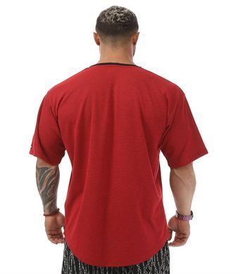 Big Sam, Футболка-Размахайка (Rag Top Gym T-shirt BGSM 3330-BURGUNDY) Красный ( M )