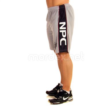 NPC, Шорты спортивные Micro/Polyester Short, Светло-серый